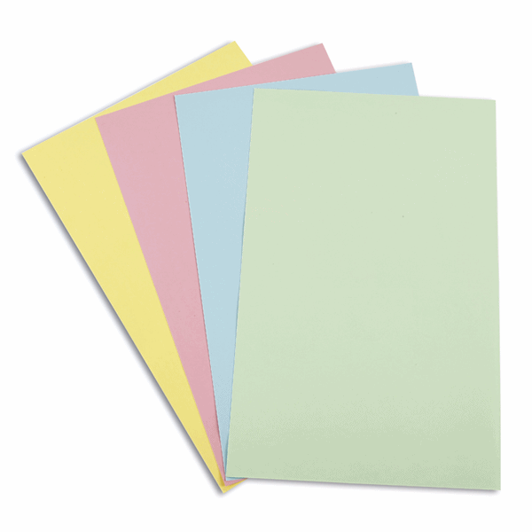 กระดาษการ์ดสีWHALES ริมใหญ่ 110G 31*43(500)