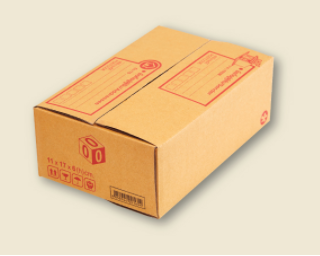 กล่องไปรษณีย์ เบอร์ AA ขนาด : 13 x 17 x 7 cm.(20)